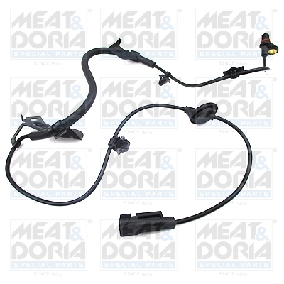 Sensor, wheel speed